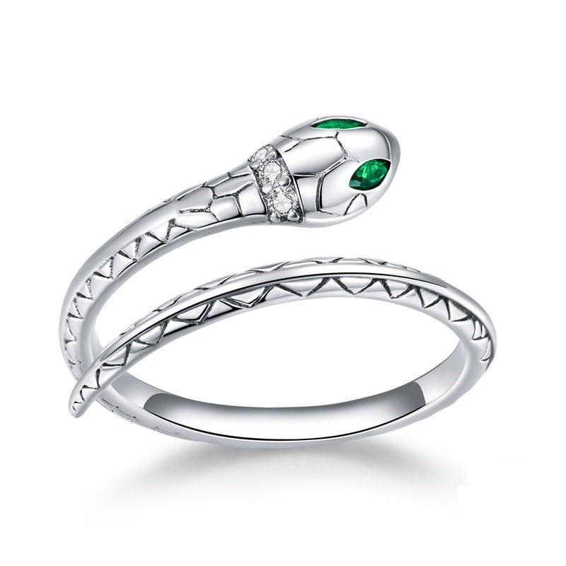 Bague Serpent Glamour (Argent)