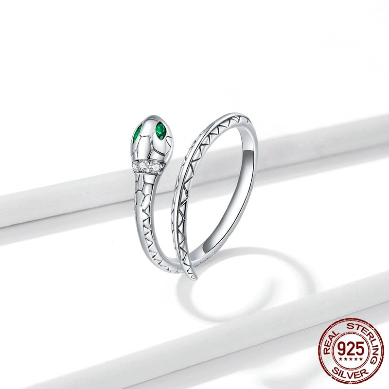 Bague Serpent femme argent