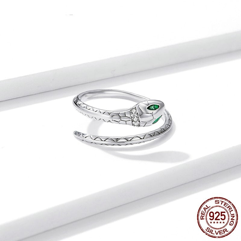 Bague Serpent Glamour (Argent)