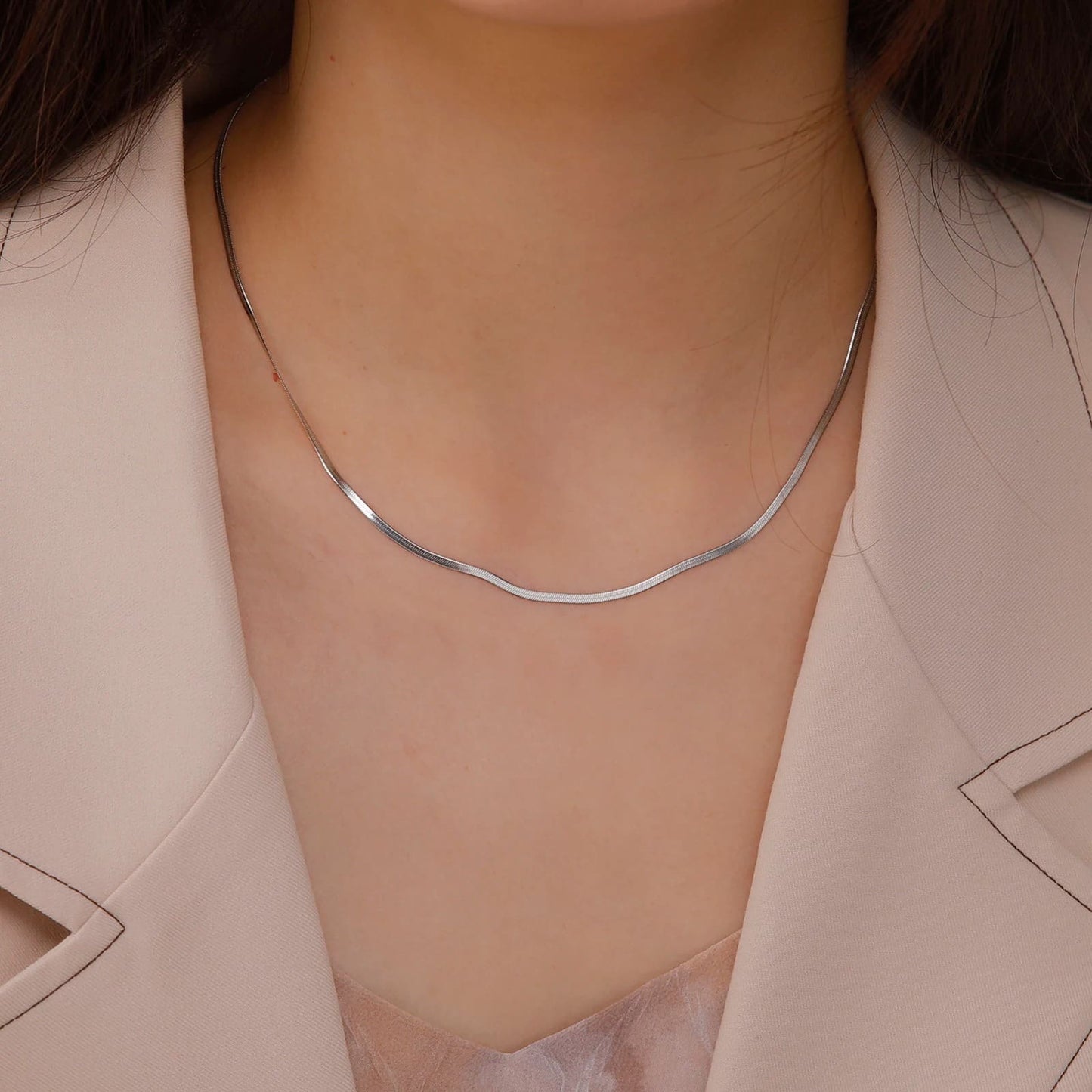 Maille Serpent Argent
