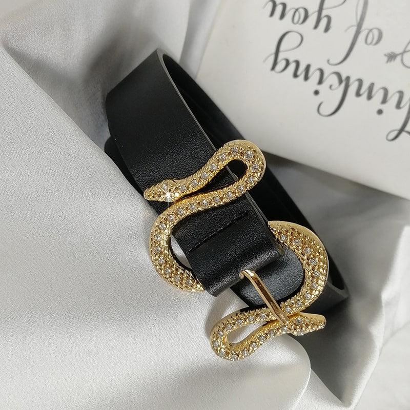 Ceinture Serpent Femme
