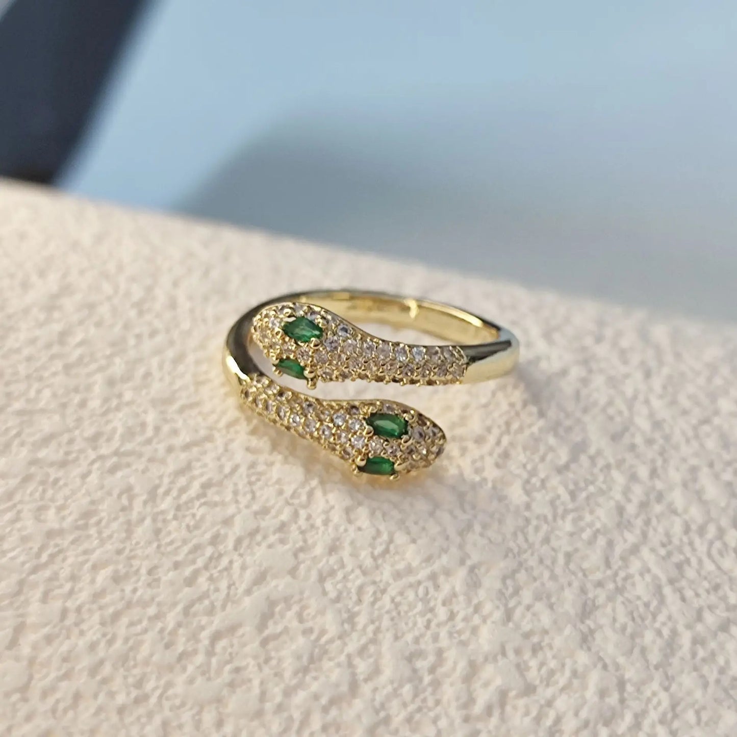 Bague Serpent Femme doré
