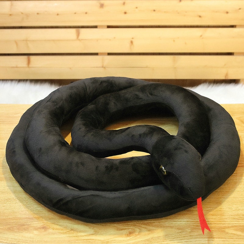 Peluche Serpent Noir
