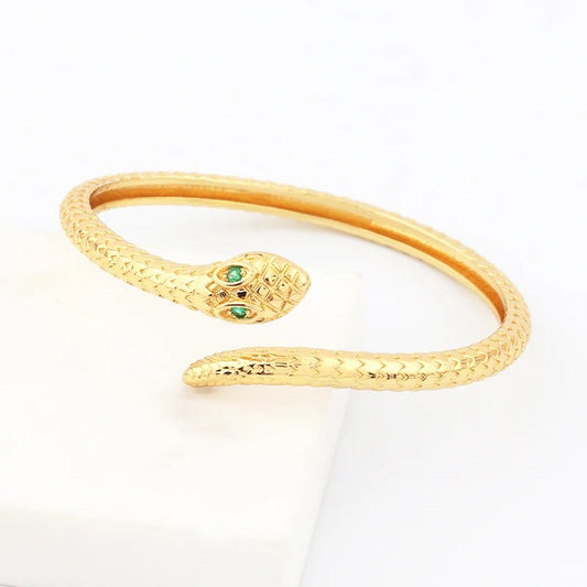 Bracelet Serpent Bohème Doré