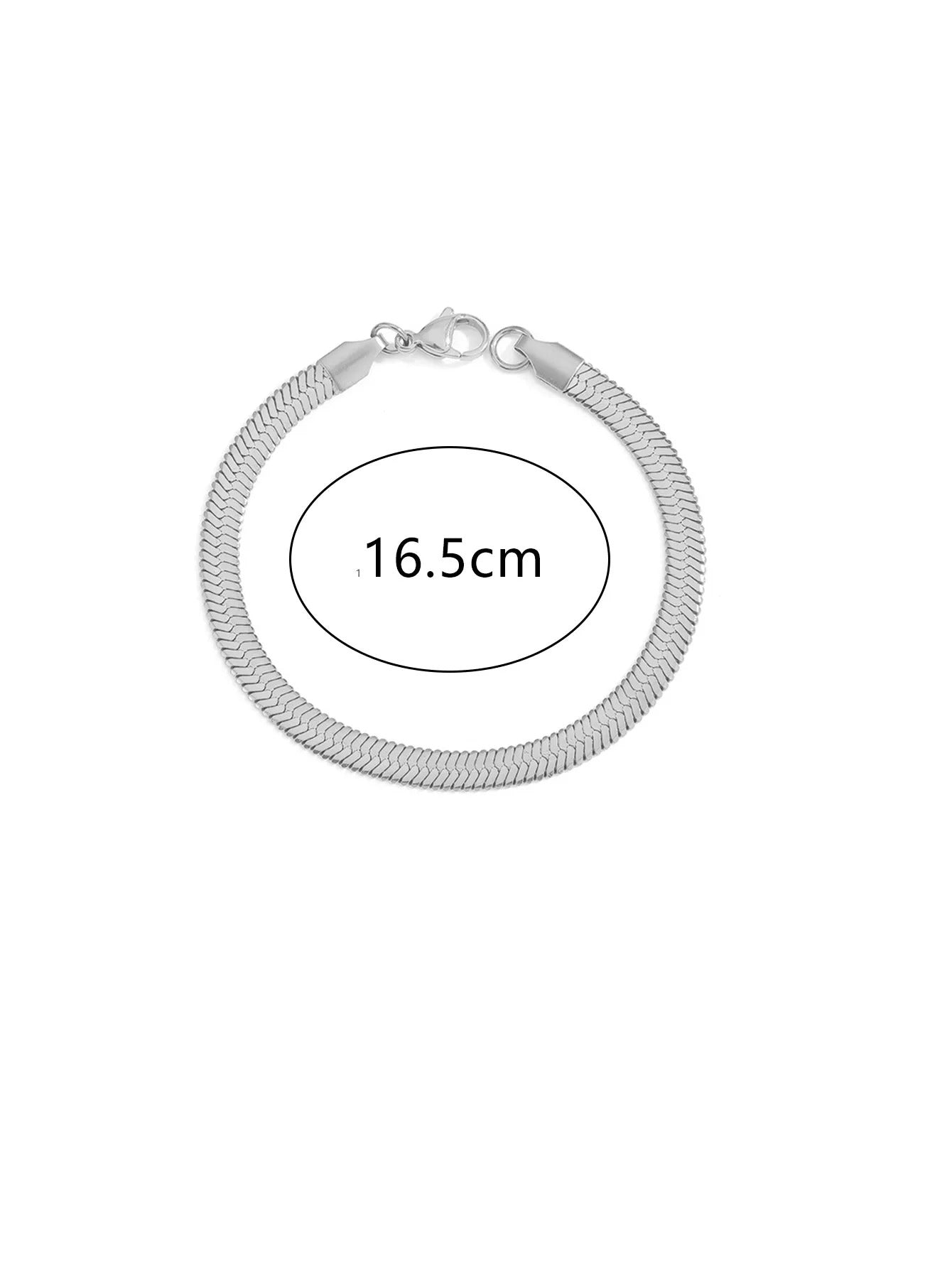 Bracelet Serpent Argent
