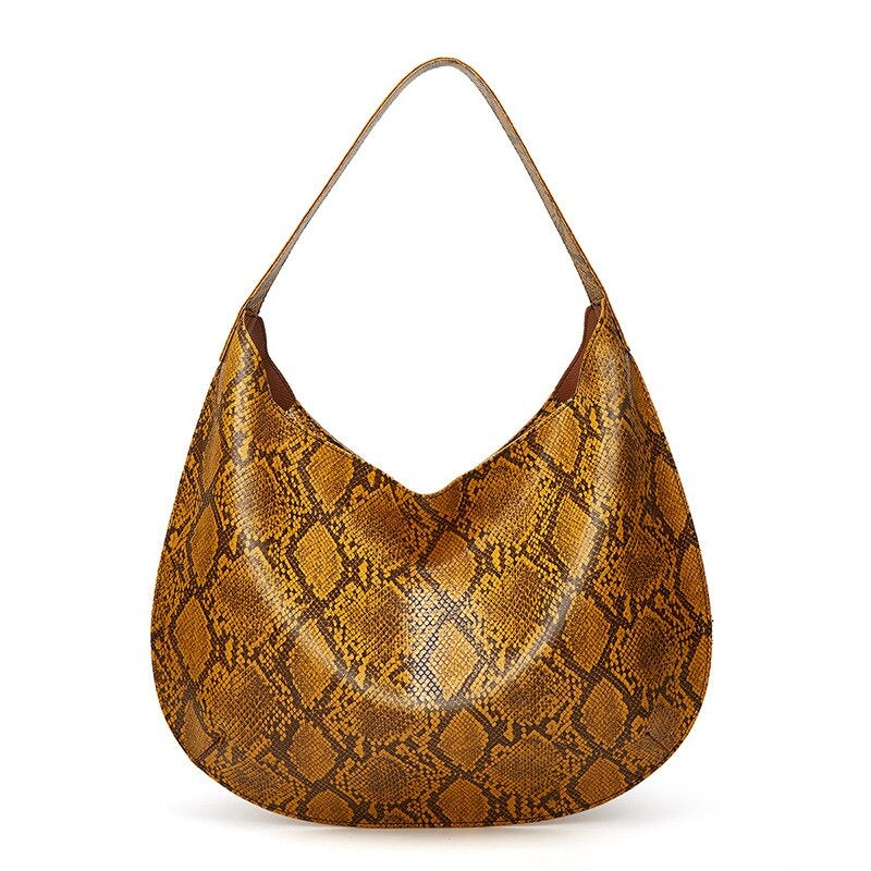 Sac Fourre-Tout Serpent Jaune