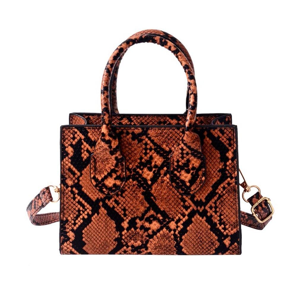 Sac Serpent Marron foncé