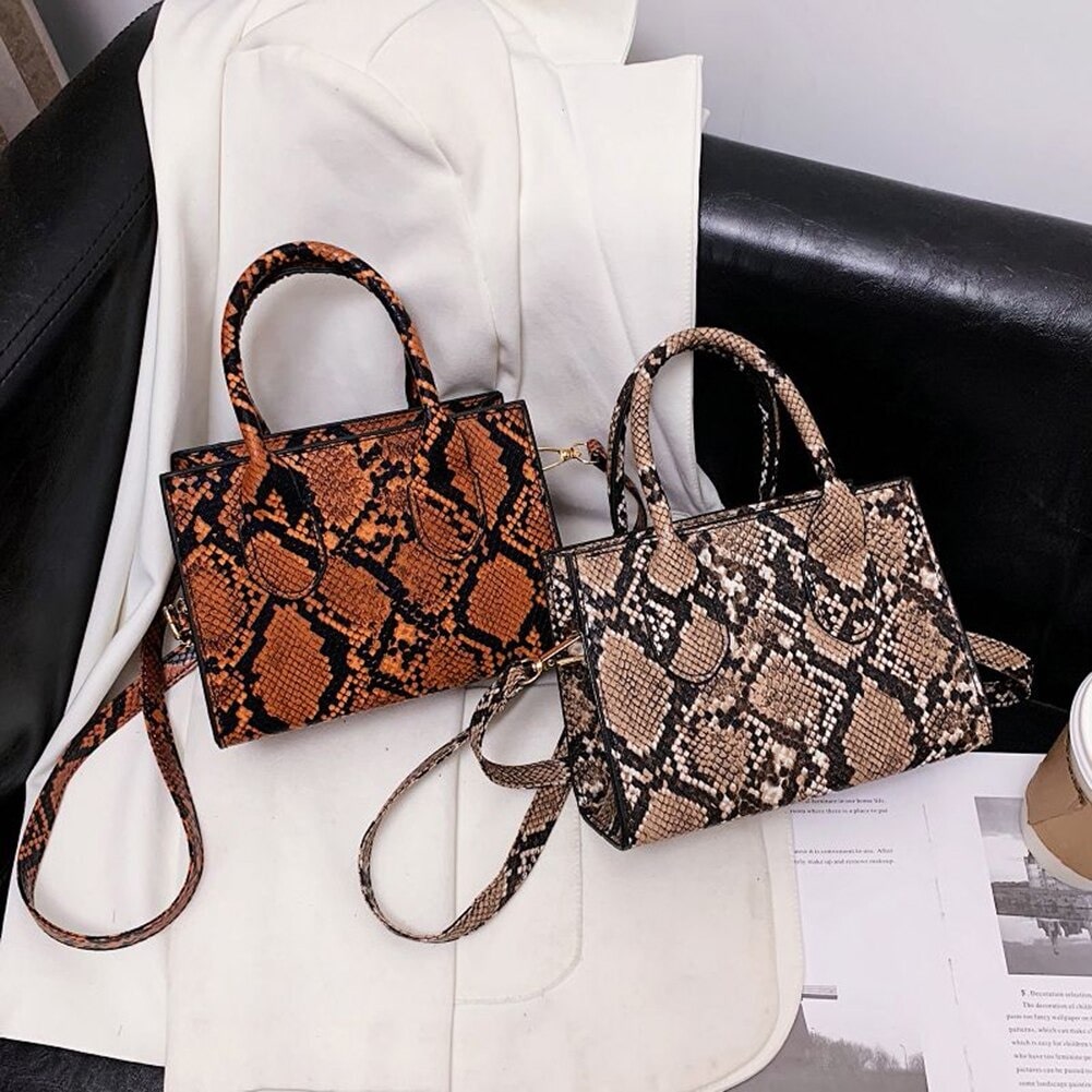 Sac Serpent Marron