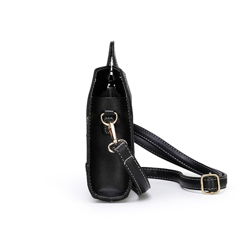 Sac Serpent Rectangulaire Noir