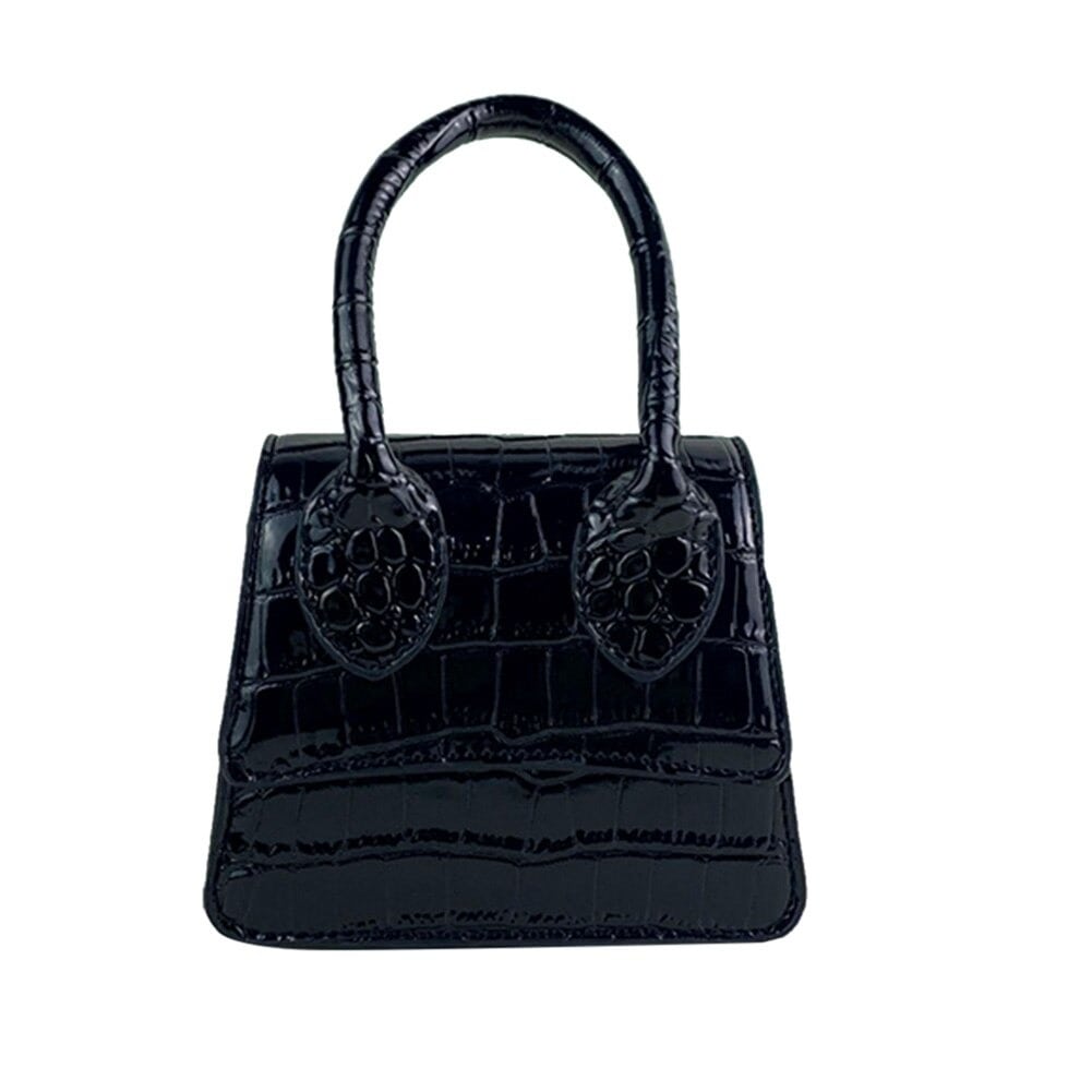 Sac Serpent Noir Taille Petite