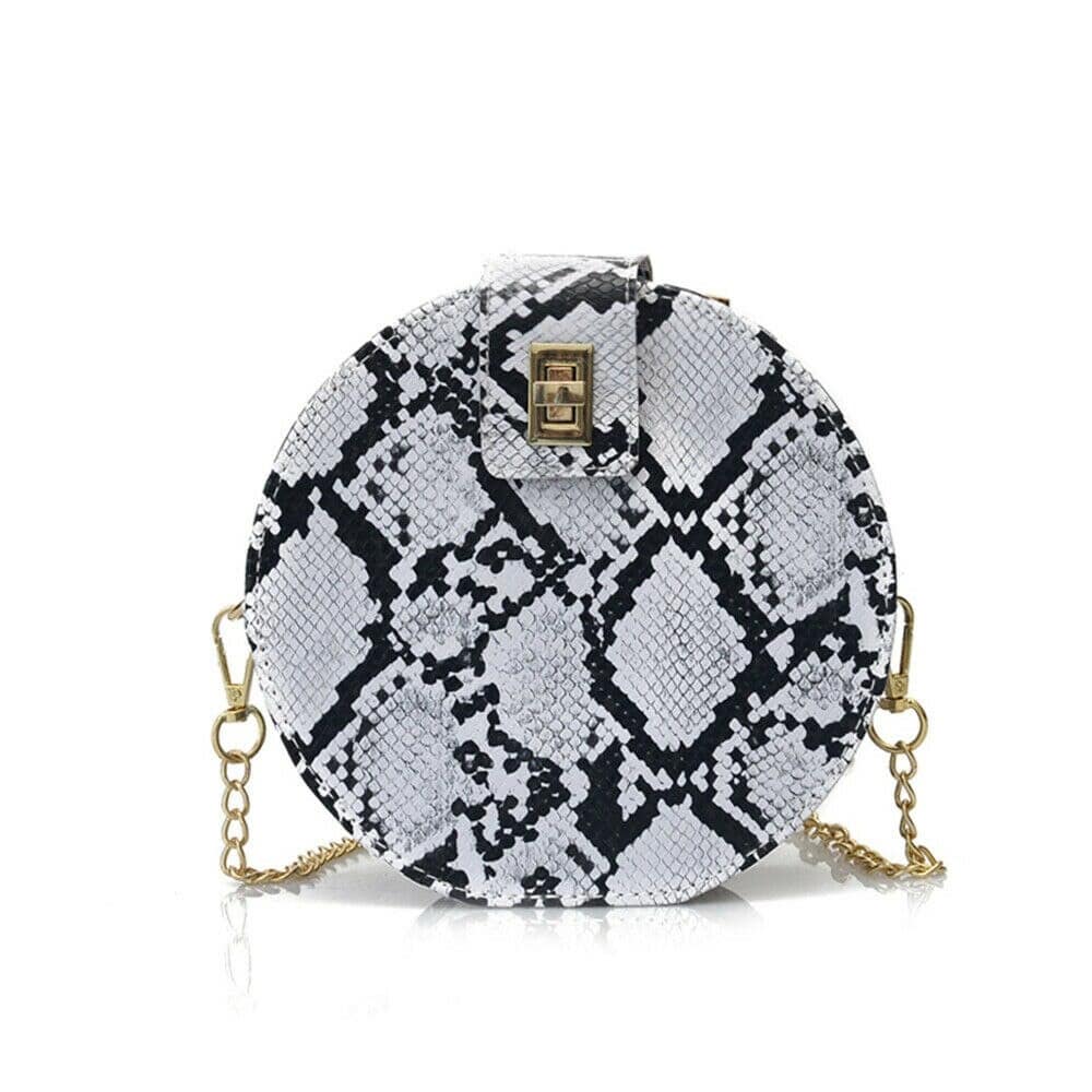Sac Rond imprimé Serpent
