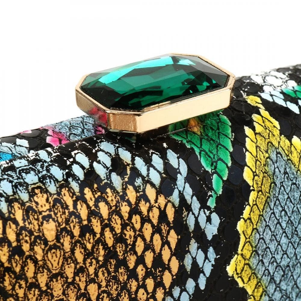 Sac Serpent Python Multicolore