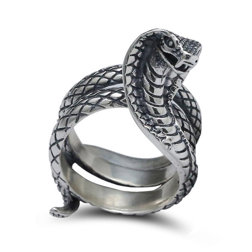 Bague Cobra Argent
