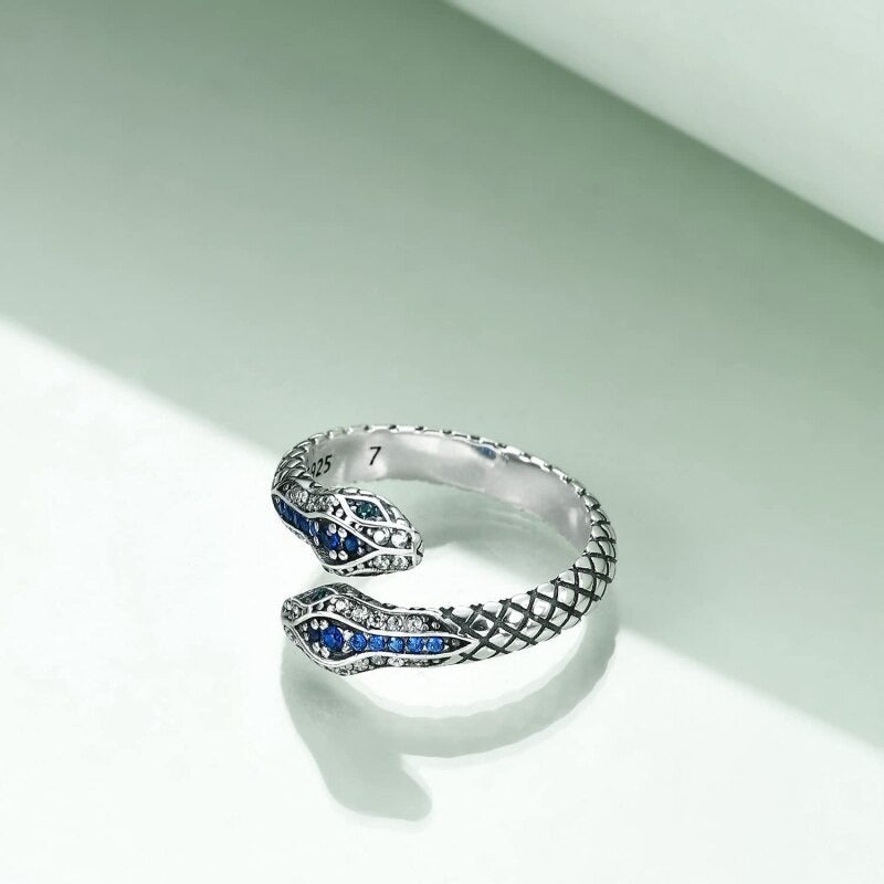 Bague Serpent ajustable femme