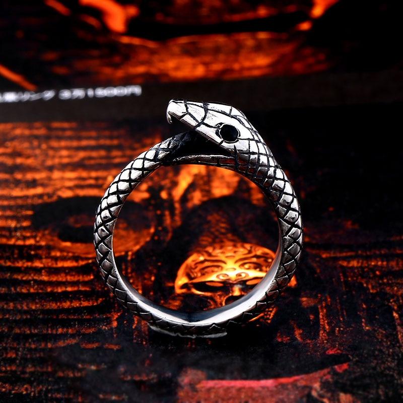Bague Serpent Ouroboros