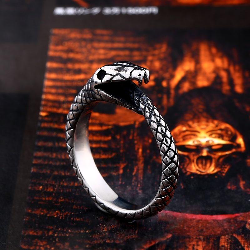 Bague Serpent Ouroboros