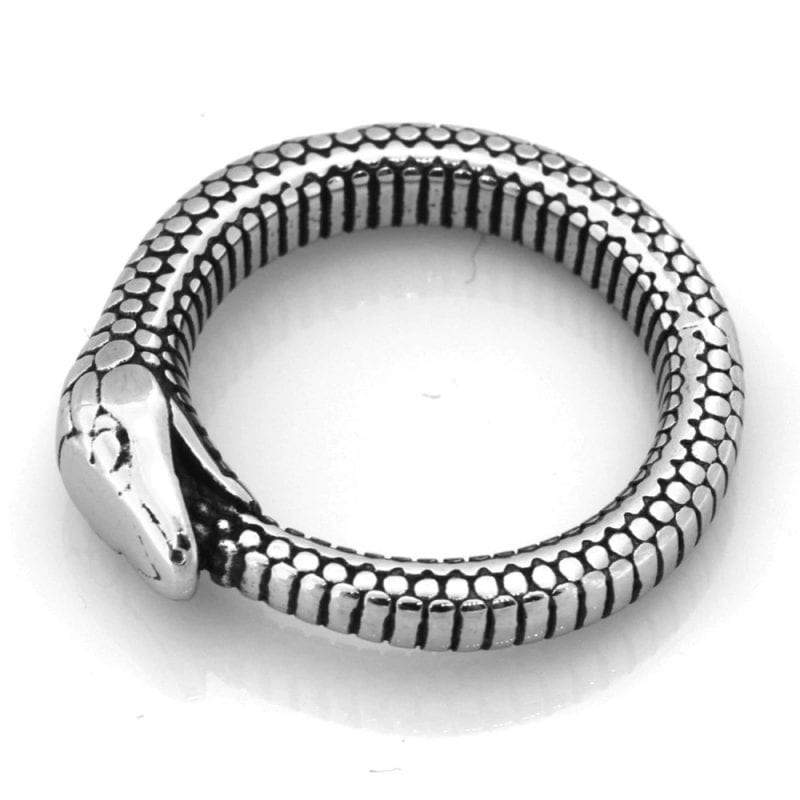 Bague Serpent Ouroboros Homme