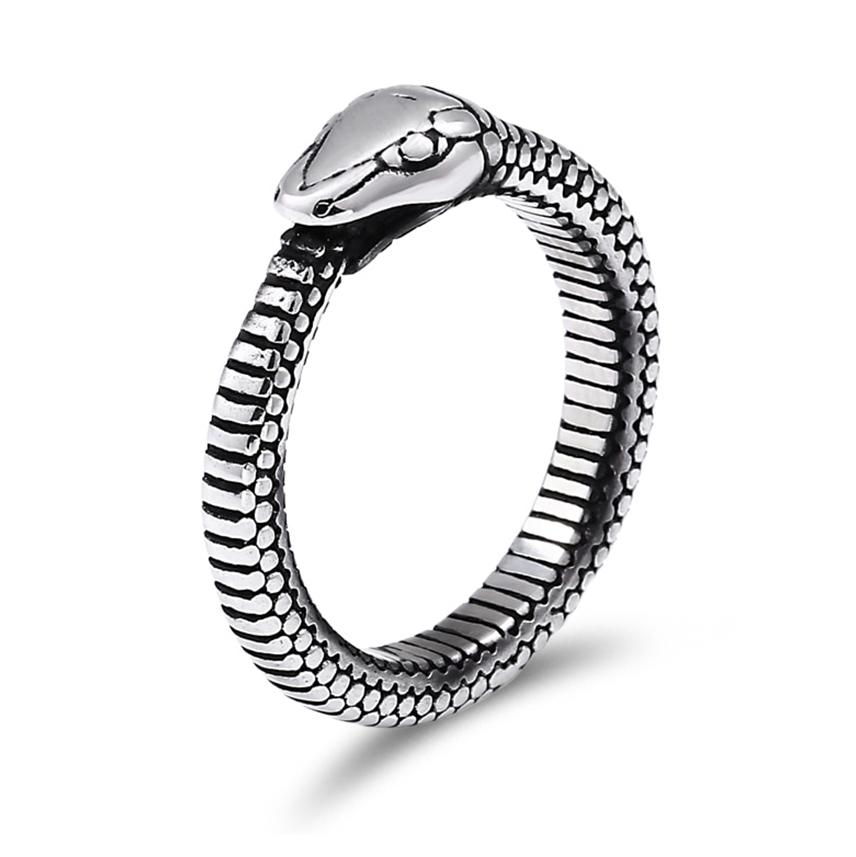 Bague Serpent Ouroboros Homme