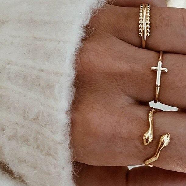 Bague Serpent Chic Or (Argent)