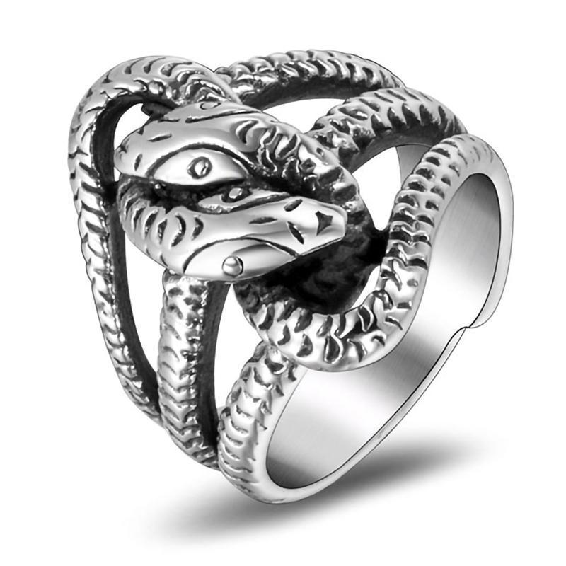 Bague Serpent Couple