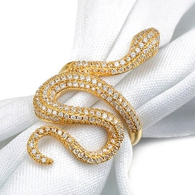 Bague Serpent Or femme