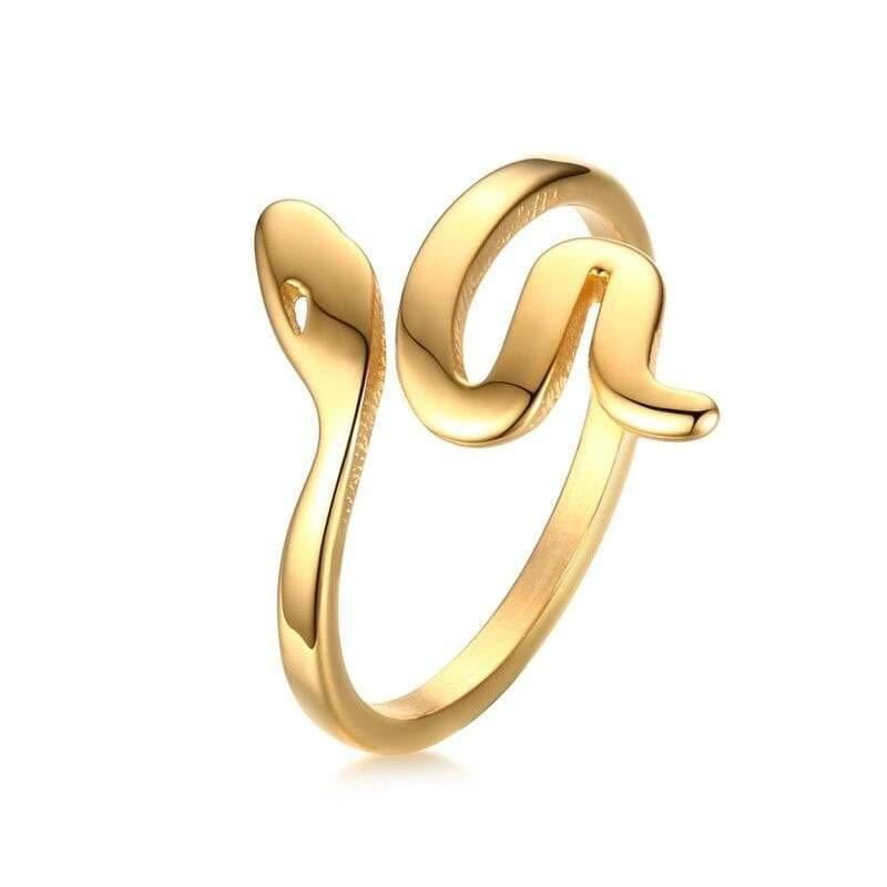Bague Serpent Or