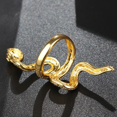 Bague Serpent Or Élégance