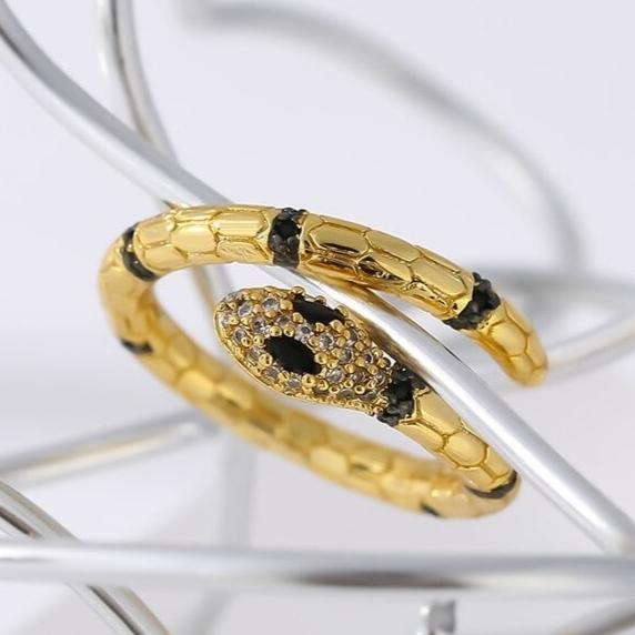 Bague Serpent Or Fine