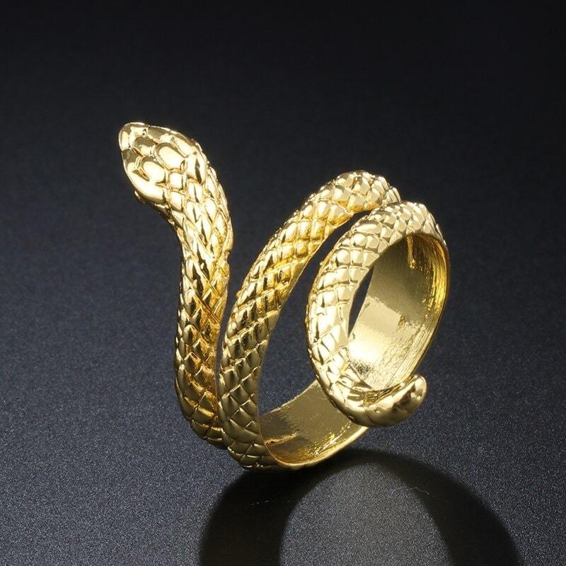 Bague Serpent Or Jaune