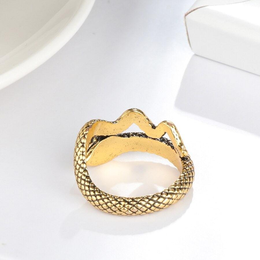 Bague Serpent Or Vintage