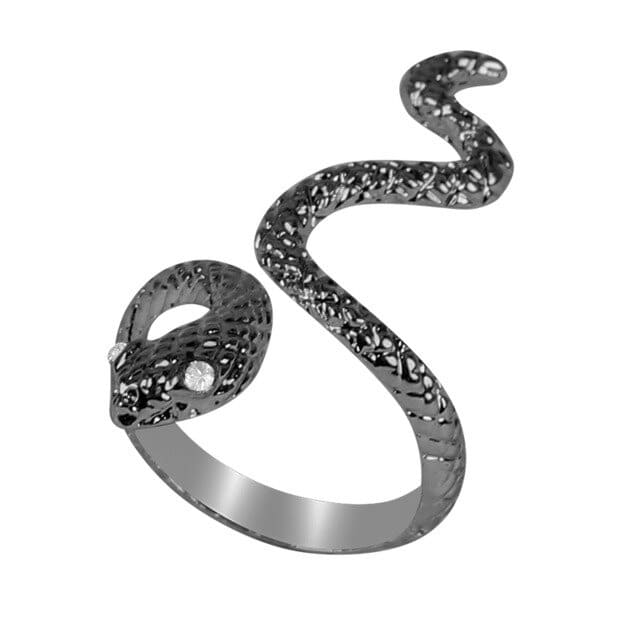 Bague Serpent Spirale