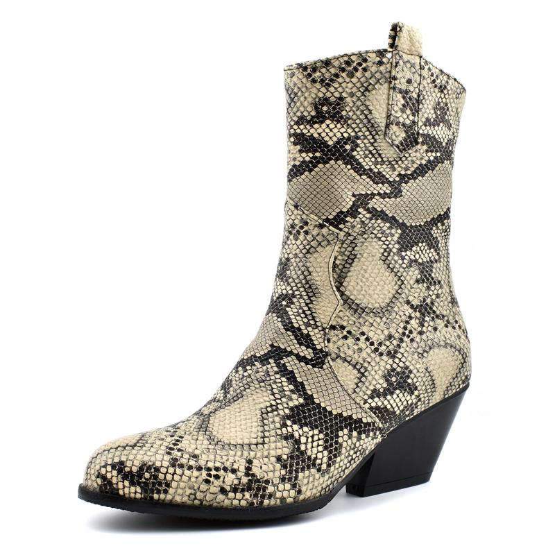 Bottines Serpent Style Santiag