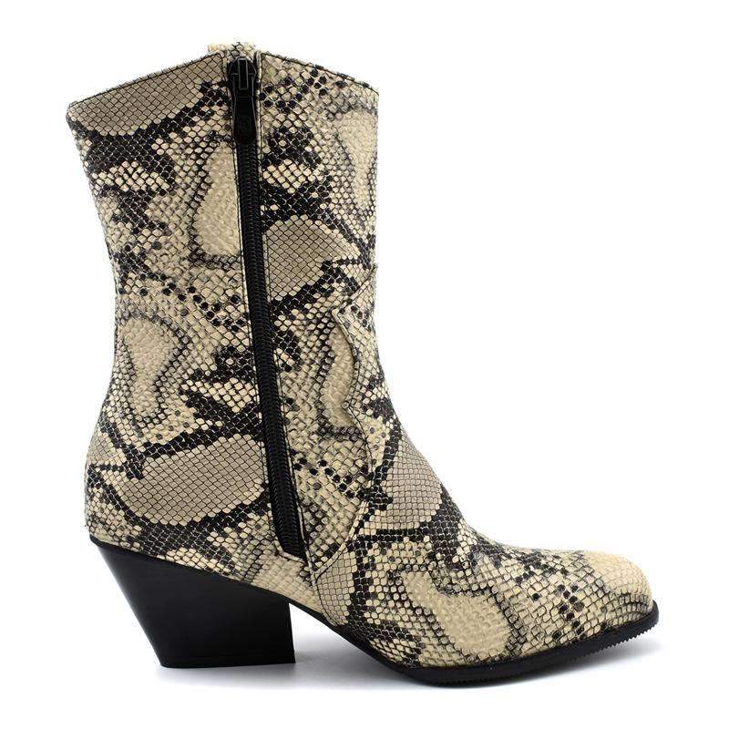Bottines Serpent femme Style Santiag