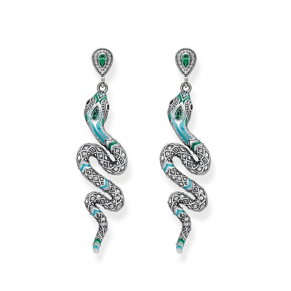 Boucles d'Oreilles Serpent Boho