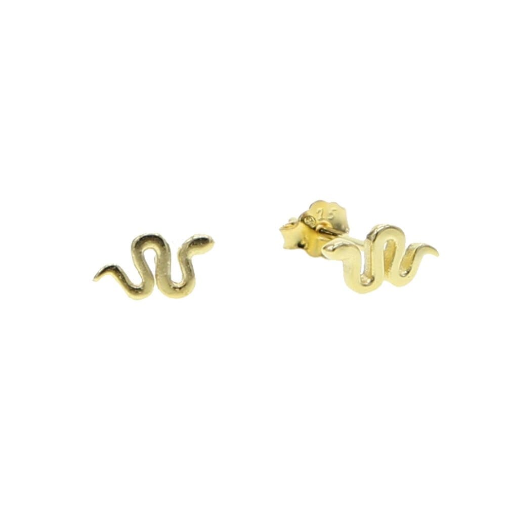 Boucles d'Oreilles Serpent Lobe argent femme