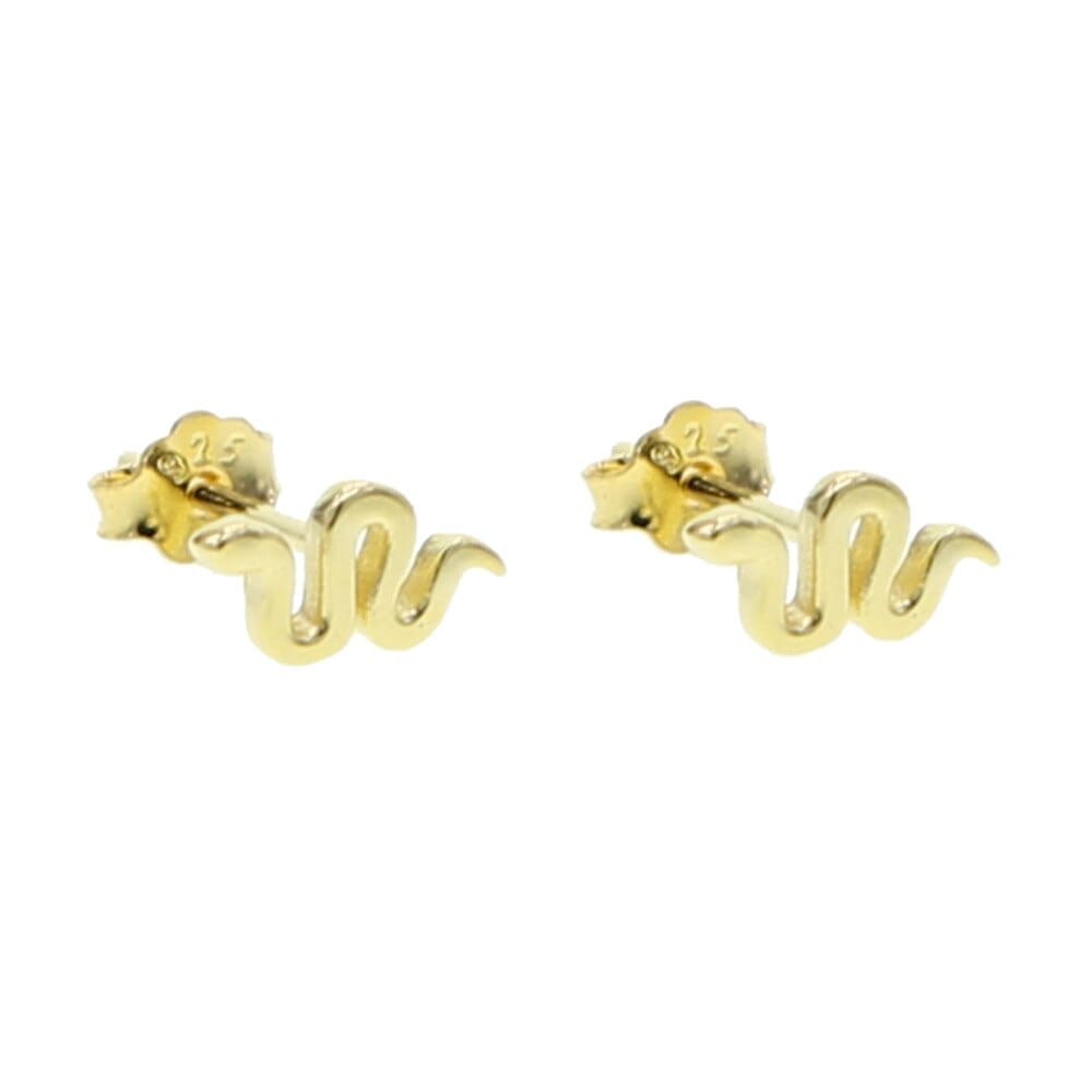 Boucles d'Oreilles Serpent Lobe