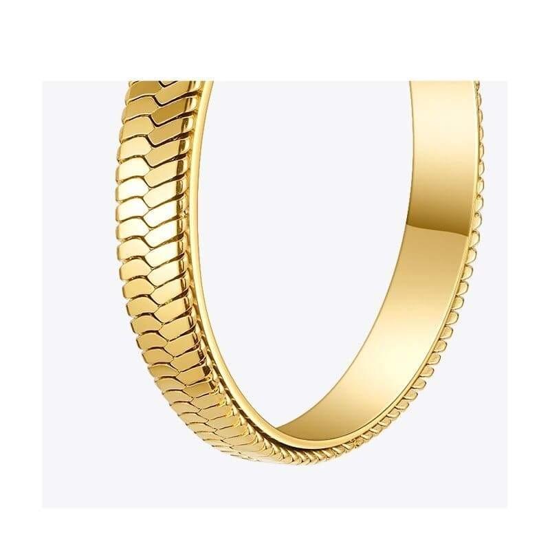 Boucles d'Oreilles rond Or