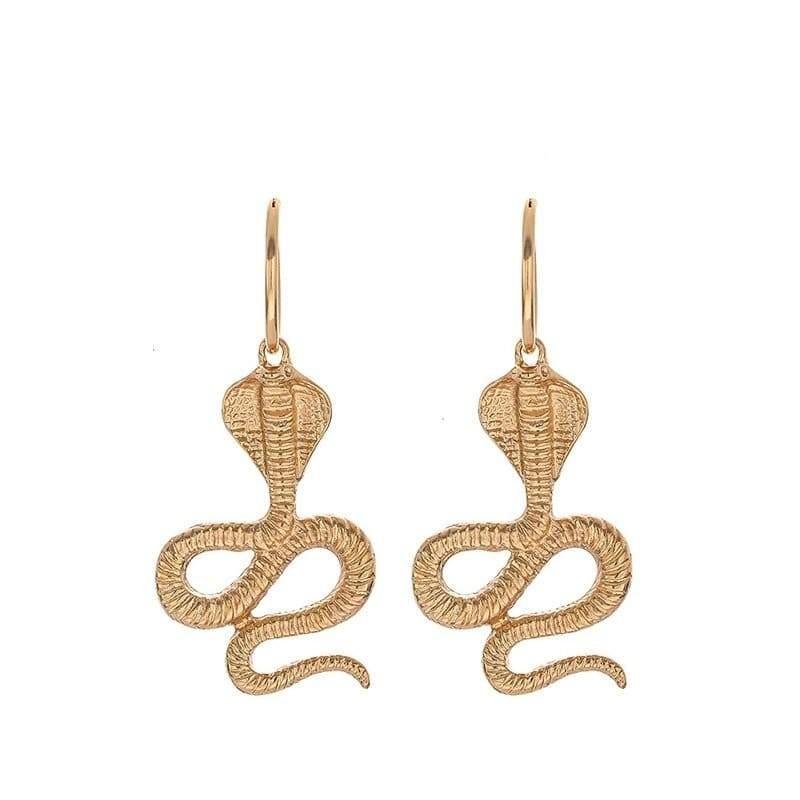 Boucles d'Oreilles Cobra