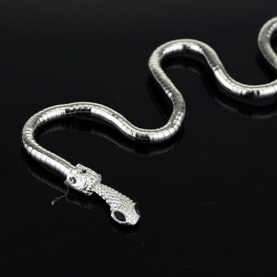 Bracelet Manchette Serpent enroulé