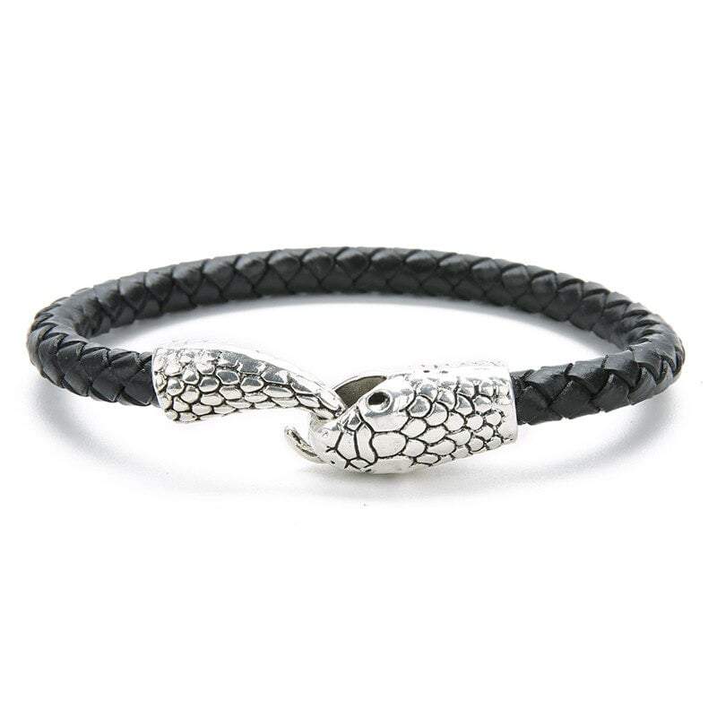 Bracelet Serpent Cuir