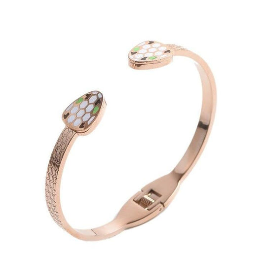 Bracelet Serpent Or Rose