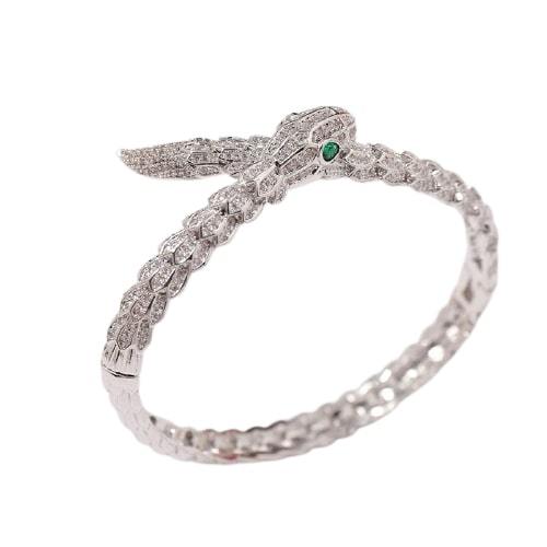 Bracelet Serpent Argent