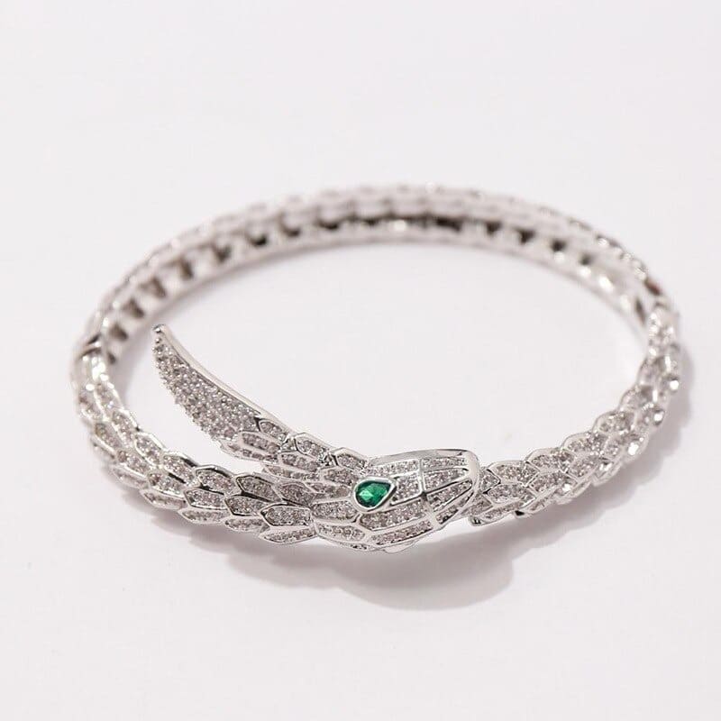 Bracelet Serpent femme Argent