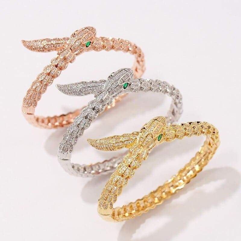 Bracelet Serpent femme