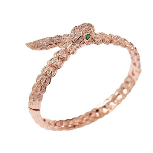 Bracelet Serpent  Or Rose