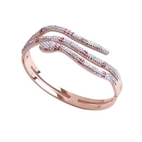 Bracelet Serpent Femme Or