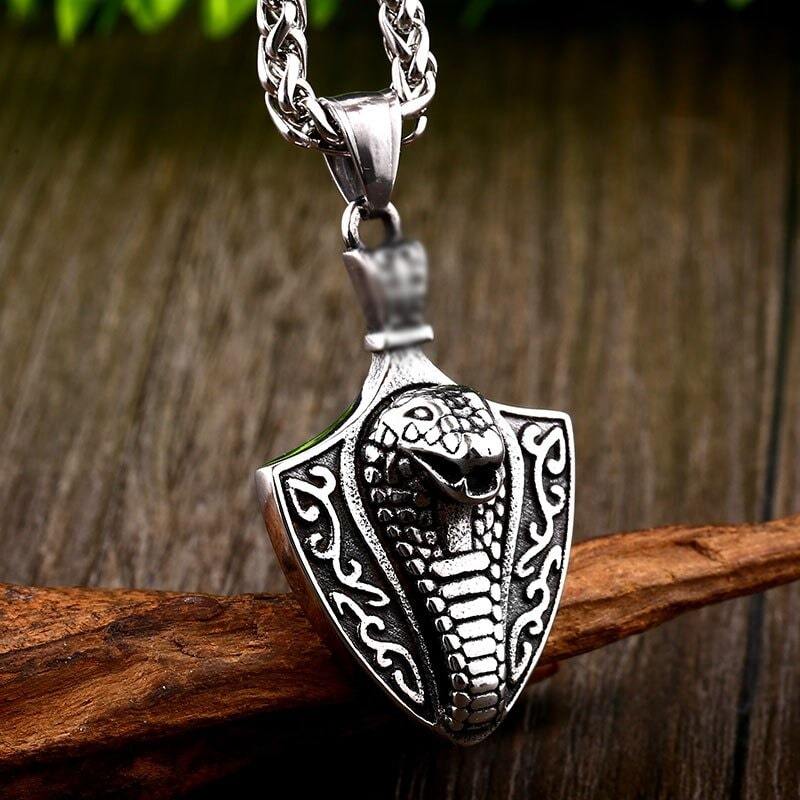 Collier Cobra homme