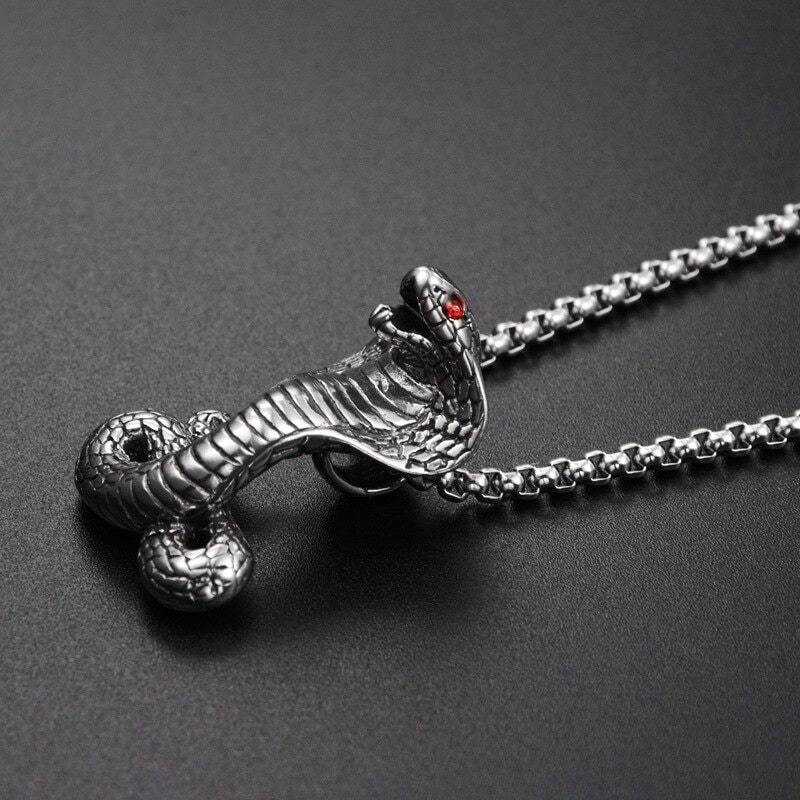 Collier Cobra Homme