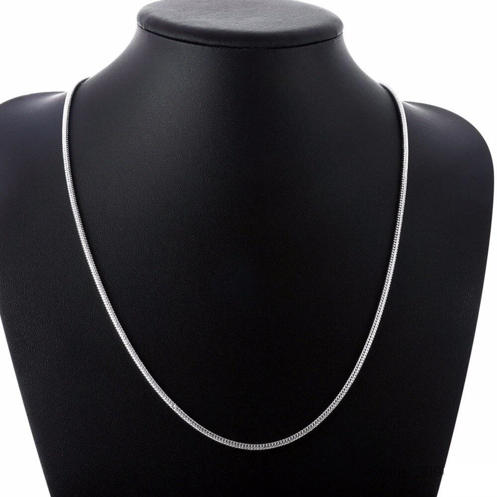 Collier Maille Serpent Argent 925