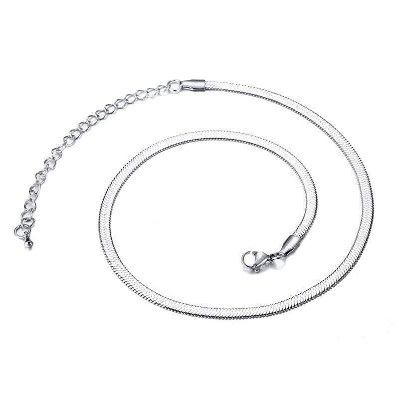 Collier Serpent Maille Argent